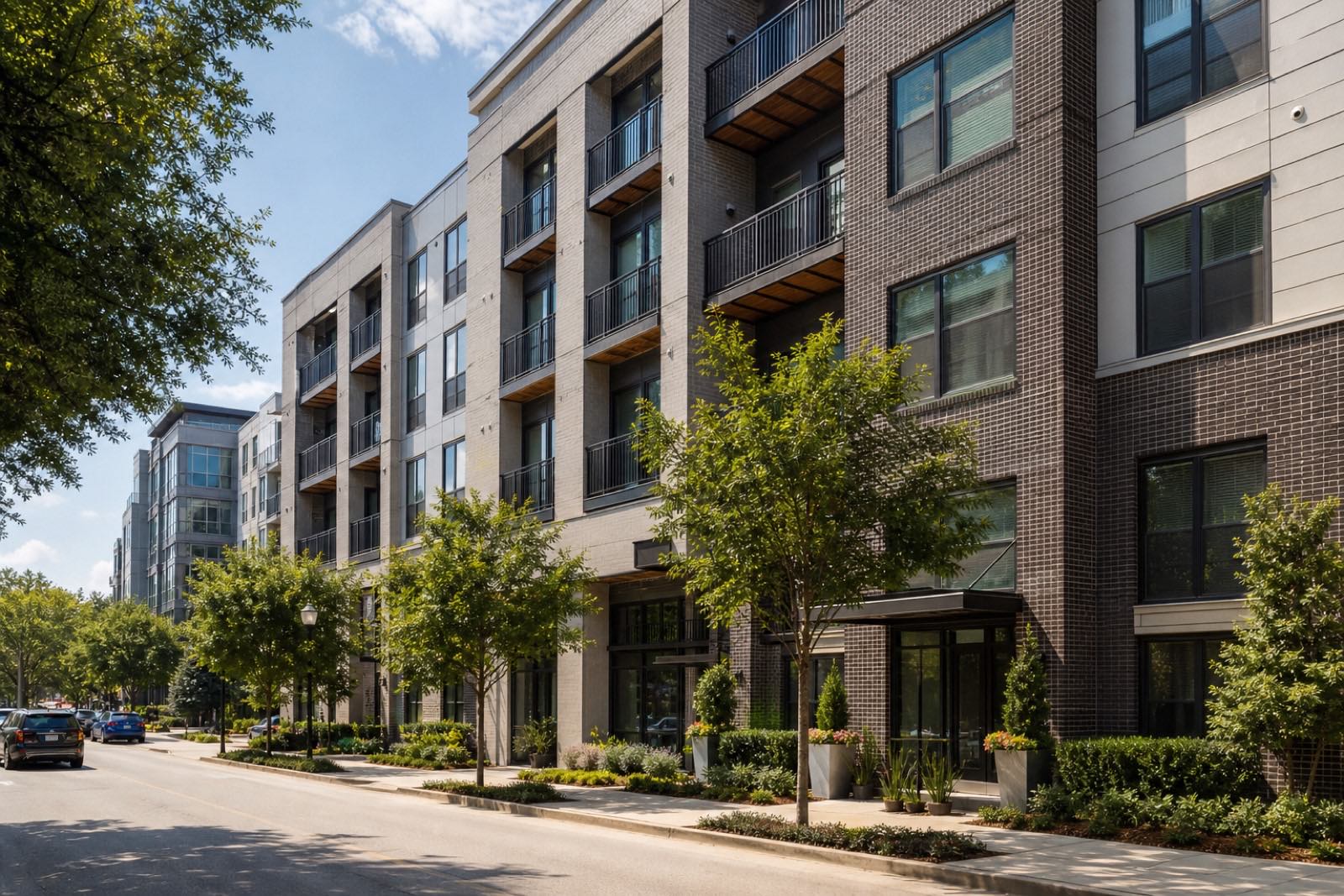 Newer mid-rise apartment community in Smyrna, GA